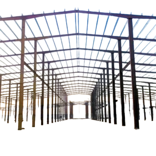 Pre-Engineering Building Structure - Steel Structure, Standard Size, Black | Prefabricated, High Strength, Weather Resistant, Corrosion Resistant, Quick Assembly, Flexible Design