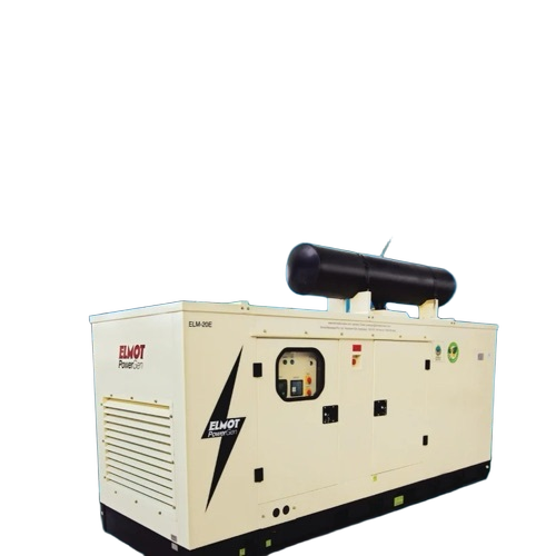 15 Kva Diesel Generator - White Air-Cooled 220-440V 50/60Hz | Reliable Power Low Vibration Fuel Efficient Robust Engine