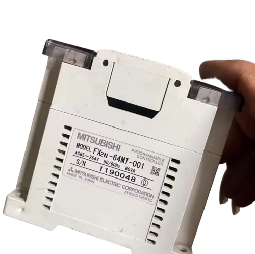 FX2N-64MT-001 Mitsubishi PLC - White, 3 Phase, 64 I/O | Modular, Programmable Logic Control, Rugged Design