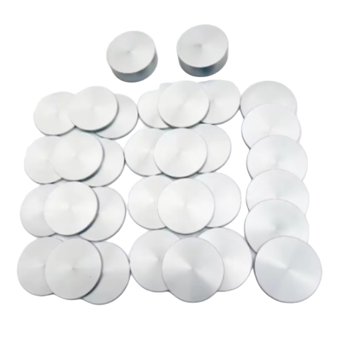 Molybdenum Disc & Ring - Steel Round Silver, Grade A | Durable, Fine Finished, Industrial Use, 1 Year Warranty