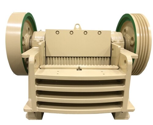 Single Jaw Crusher - Grey Color, Single Toggle | High Efficiency, Automatic, Wear Resistant, Adjustable Output
