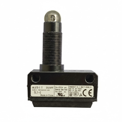 Sl1-E Azbil Long Roller Punger Limit Switch - Color: Black