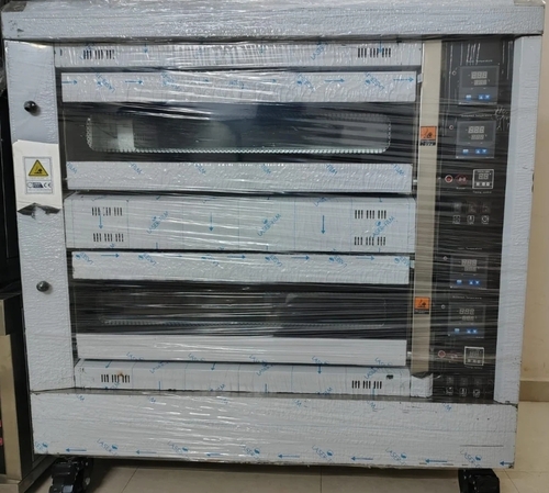 Double Deck 4 Tray Gas Oven - Automatic Grade: Fully Automatic