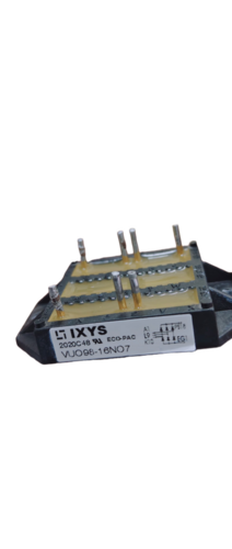 VU098-16N07 IXYS Three Phase Bridge Rectifiers - Durable Semiconductor, Black, High Surge Current | Efficient AC-DC Conversion, Industrial Power Systems, Motor Control