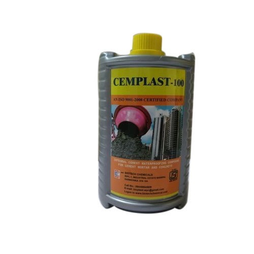 Cement Waterproofing Compound - Chemical Liquid 1 Litre | Waterproofing For Cement Engineering Applications