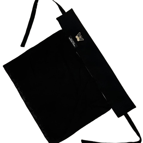 Plain Black Niqab