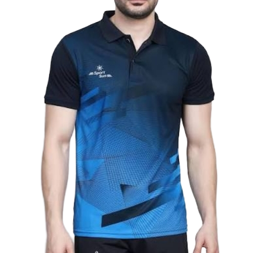 Sports T Shirts - Lightweight Stretchable Fabric, Multi Color, Printed Design, Skin Friendly, Regular Fit, Men