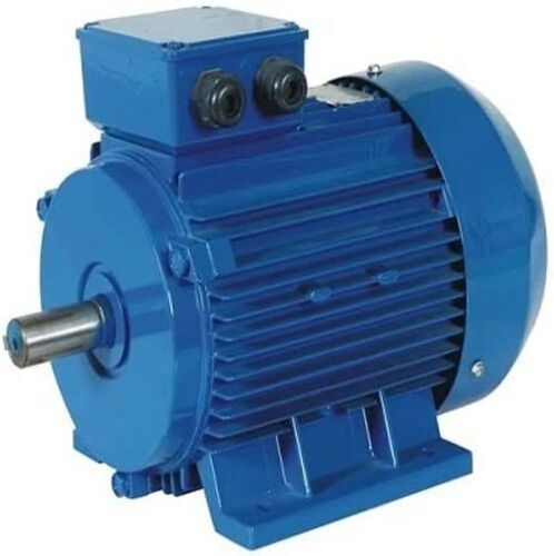 Electric Motor - Steel Housing Aluminum Frame, Blue, 50/60 Hz AC | Overload Protection, Thermal Protection, Explosion-Proof Options