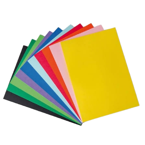 Plain Cover Paper - Paper, Multi Color | Thick Sheets, Smooth Texture, Tear Resistant, Vibrant Colors, Lightweight Design