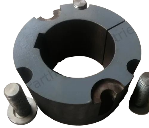 6050 Taper Lock Bush - 9.25" OD x 5" Face, 90mm Pilot Bore, Black, Industrial Standard