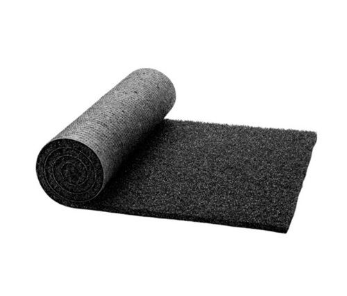 Black Artificial Grass - Plastic Material, Standard Size, Black, UV Stabilized, Water Washable, Anti-Slip, Reusable