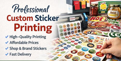 Custom Sticker Printing Service