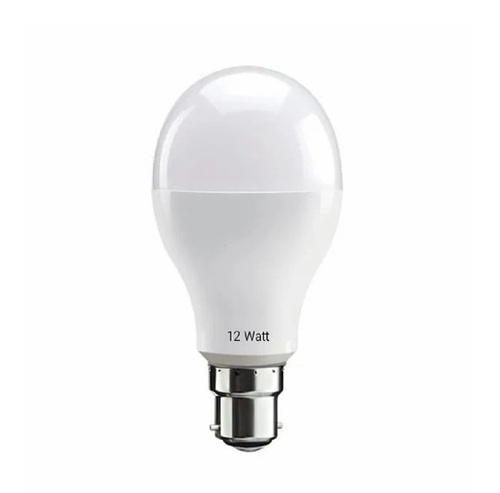 Led Bulb - Plastic Dome, Cool White 3500K, 12W, 12-24V, Shock and Heat Resistant, Energy Saving, Wall Mounted