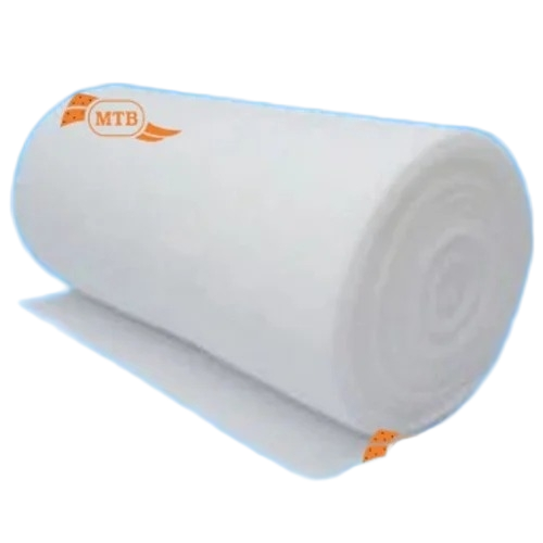 Paint Booth Filter - Cylindrical Solid Surface, White | Manual Operation, Easy to Operate, Industrial Use