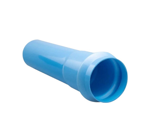 Rigid Swr Pipe - PVC, 6 Meter, Blue, High Pressure Rated, Water and Weather Resistant, Crack Proof, Leak Proof for Drainage and Sewerage