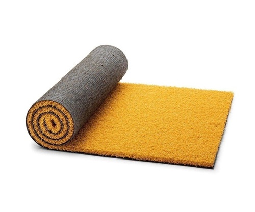 Yellow Artificial Grass - Plastic, Standard Size, Yellow | Durable, Lightweight, Water Resistant, Washable, Soft Texture