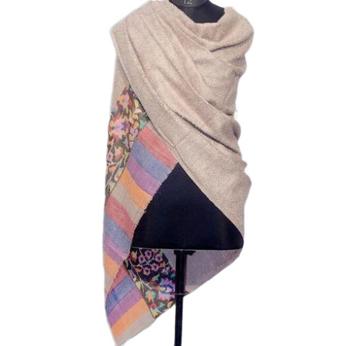 Kashmiri Shawl - Color: Beige