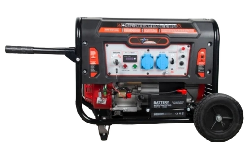 Pelican 3800Da 3.2Kva Portable Petrol & Lpg Generator - Color: Black