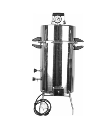 Portable Autoclaves - Stainless Steel Standard Chamber, Silver, 220v | Heavy-duty, Shock-proof, Corrosion And Rust Resistant, Easy Setup