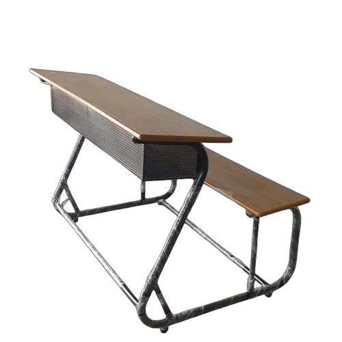 School Desk And Bench