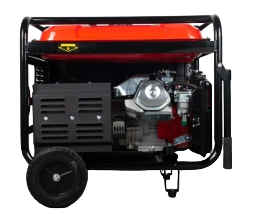 Single Phase Portable Petrol Generator - Stainless Steel, Black Red, 3.2 Kva, 50 Hz, 220 V | Dual Fuel, Fuel Efficient, Low Noise, Easy Starting