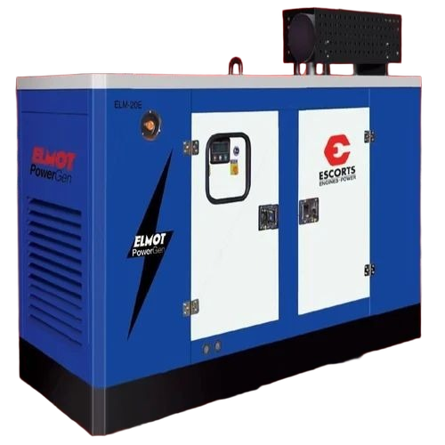 10 Kva Elmot Diesel Generator - MS CRCA Body, Blue, 3-Phase, 10 Kva, Liquid Cooled, Industrial Use