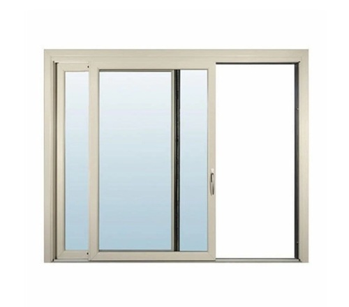 Horizontal Sliding Windows - Aluminum Standard Size Silver Heat-Strengthened Glass Sliding Sideways | Water Resistant Anti-Corrosion Screw-In Installation Modern Design