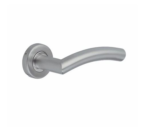 Mortise Handle - Stainless Steel, Standard Size, Silver | Polished Finish, Screw-In Installation, Rust Resistant, Modern Design