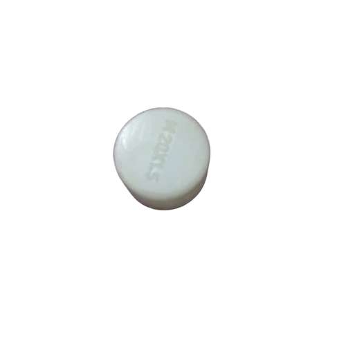 Plastic Caps - Plastic, Standard Size, White, Screw Cap, Water Resistant, Uv Resistant, Rigid, Crack Resistant, Lightweight, Strong And Sturdy