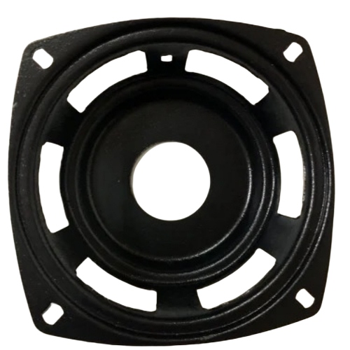 Round Speaker Basket - Color: Black