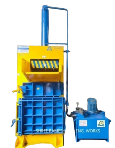 Single Box Single Cylinder Baling Machine - Body Material: Stainless Steel