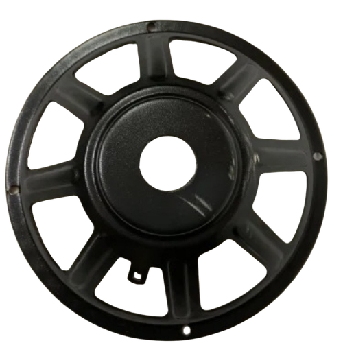 Speaker Basket - Plastic, Standard Size, Black, Round Shape | Lightweight, Shock and Heat Resistant, Portable, Strong Build