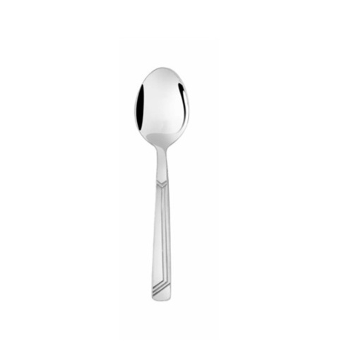 Stainless Steel Spoon - Food Grade Stainless Steel, Standard Size, Silver | Rust-Proof, Lightweight, Heat Resistant, Polished Finish