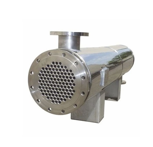 Tube Heat Exchangers - Stainless Steel, Standard Size, Silver | Electric Operated, Floor Mounted, High Temperature