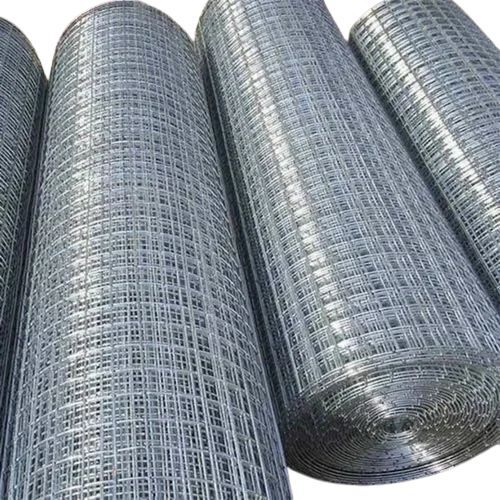 Galvanized Finish Net Wire - Metal Alloys Grey | Wire Mesh High Strength Corrosion Resistant Durable Uniform Weaving Weather Proof Lightweight