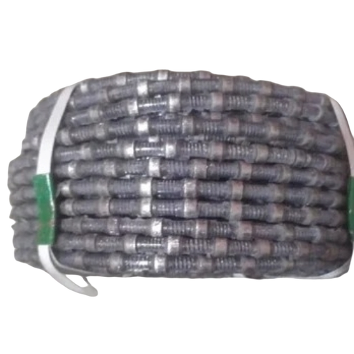 Grey Diamond Wire Saw Rope - Standard Diameter Grey, Hard Round, Abrasion Resistant, Corrosion Resistant, Flexible Design