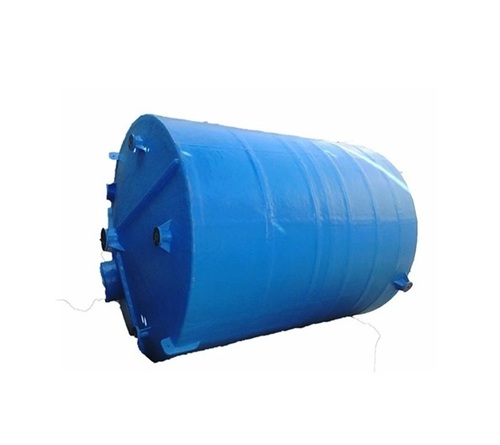 Horizontal Frp Tanks - FRP Material, Standard Size, Blue | Water Resistant, Crack Resistant, Leak Resistant