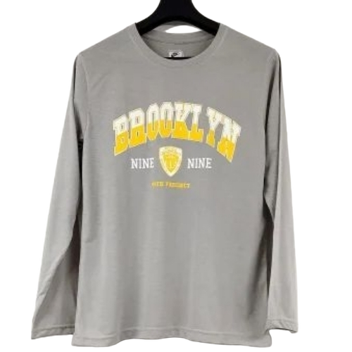 Mens T Shirt - Cotton, S-XXXL, Brown | Quick Dry, Lightweight, Neatly Stitched, Long Sleeves
