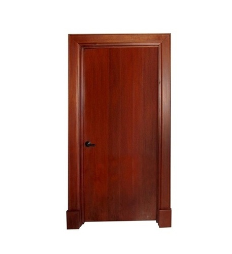 Solid Wood Doors - Standard Size, Brown, Solid Wood | Weather, Water, Termite Resistance, Easy Operation