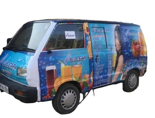 Blue Star Mobile Van Soda Fountain Machine - Automatic Grade: Automatic