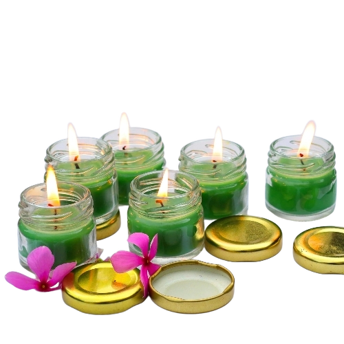 Glass Jar Candles For Decor Gifting And Ambience Lighting