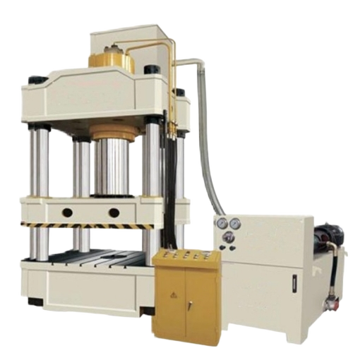 Hydraulic Power Press - Metal, Large Size, Robust Steel Frame | High Pressure, Energy-Efficient Hydraulic System, Precise Operation
