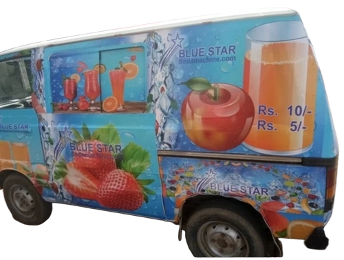 Mobile Van Soda Vending Machine - Color: Multicolor