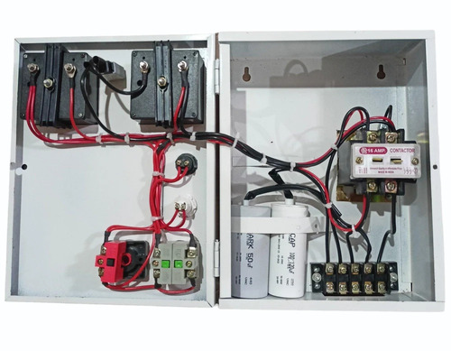 RCE40A1HPS RC 1.5HP Submersible Pump Control Panel - Metal, Weather-Resistant Enclosure | Overload & Short-Circuit Protection, User-Friendly Operation