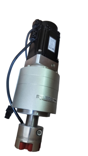 Speed Reduction Gearbox - Stainless Steel, Standard Size, Silver | Multiple Ratios, Low Noise, Oil Lubricated, Flange Mounted
