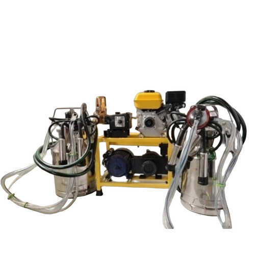 50 L Double Bucket Trolley Milking Machine