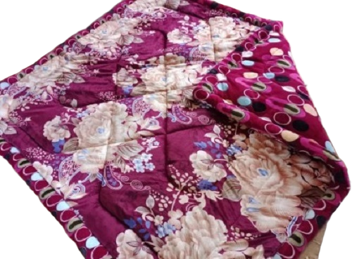 Ac Quilt For Double Bed - Pattern: Printed