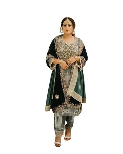 Designer Ladies Suits - Soft Breathable Fabric, Plus Size, Traditional Pakistani Design | Quick Dry, Skin Friendly