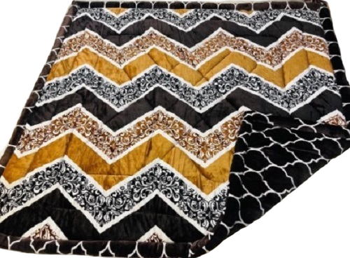 Microfiber Ac Quilt For Double Bed - Pattern: Printed