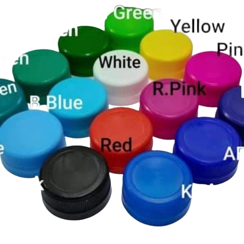 Multicolored Plastic Bottle Caps